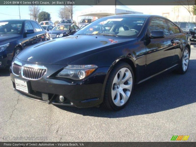  2004 6 Series 645i Coupe Jet Black