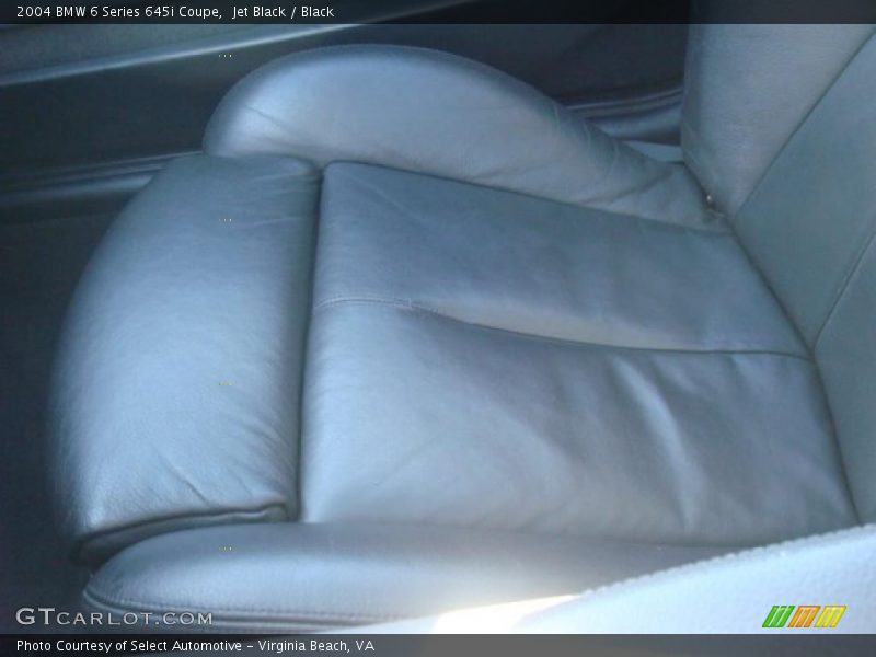 Jet Black / Black 2004 BMW 6 Series 645i Coupe