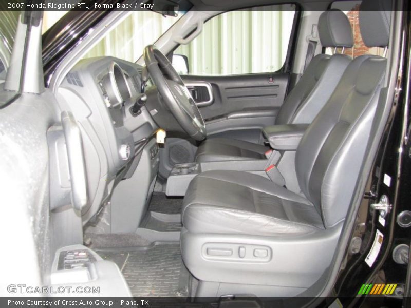 Formal Black / Gray 2007 Honda Ridgeline RTL