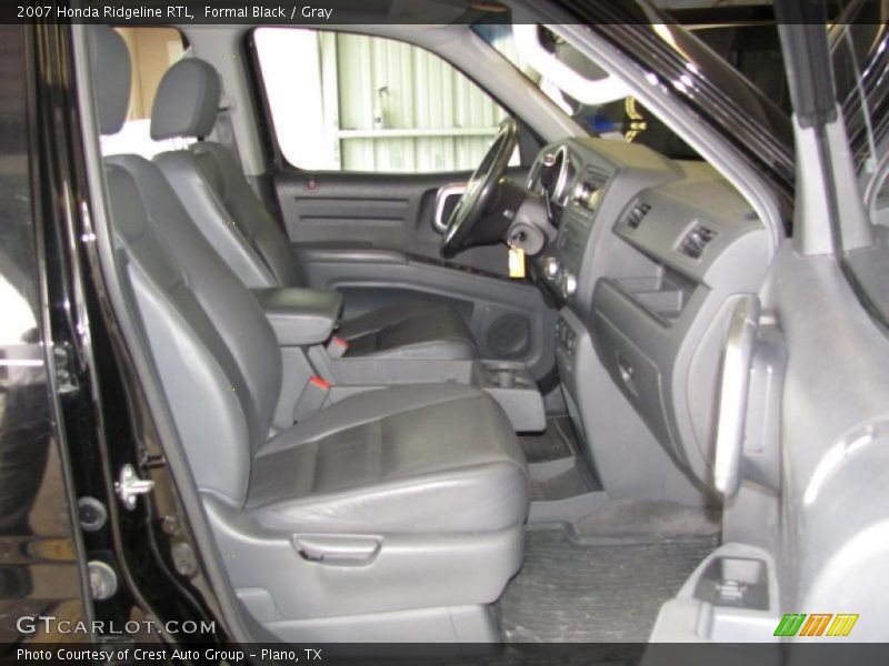 Formal Black / Gray 2007 Honda Ridgeline RTL