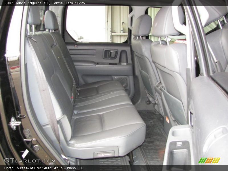 Formal Black / Gray 2007 Honda Ridgeline RTL