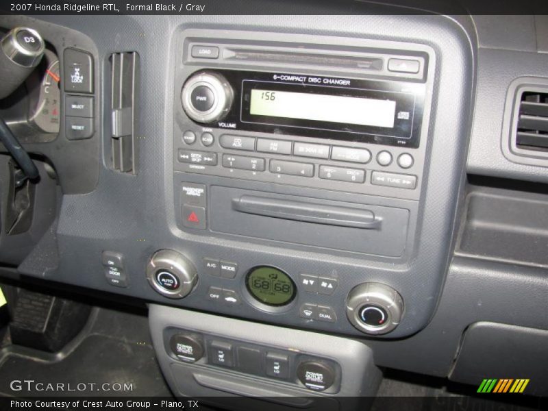 Formal Black / Gray 2007 Honda Ridgeline RTL