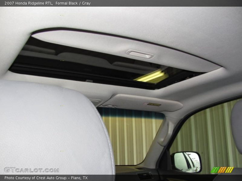 Formal Black / Gray 2007 Honda Ridgeline RTL