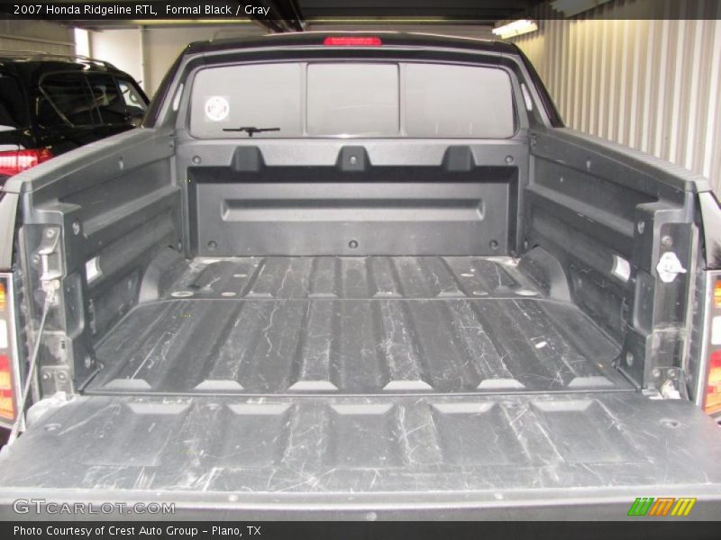 Formal Black / Gray 2007 Honda Ridgeline RTL