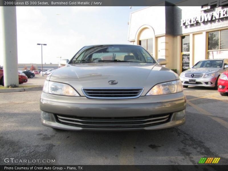 Burnished Gold Metallic / Ivory 2000 Lexus ES 300 Sedan