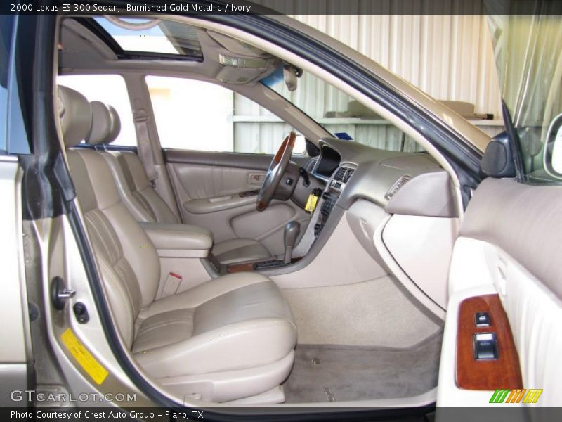 Burnished Gold Metallic / Ivory 2000 Lexus ES 300 Sedan