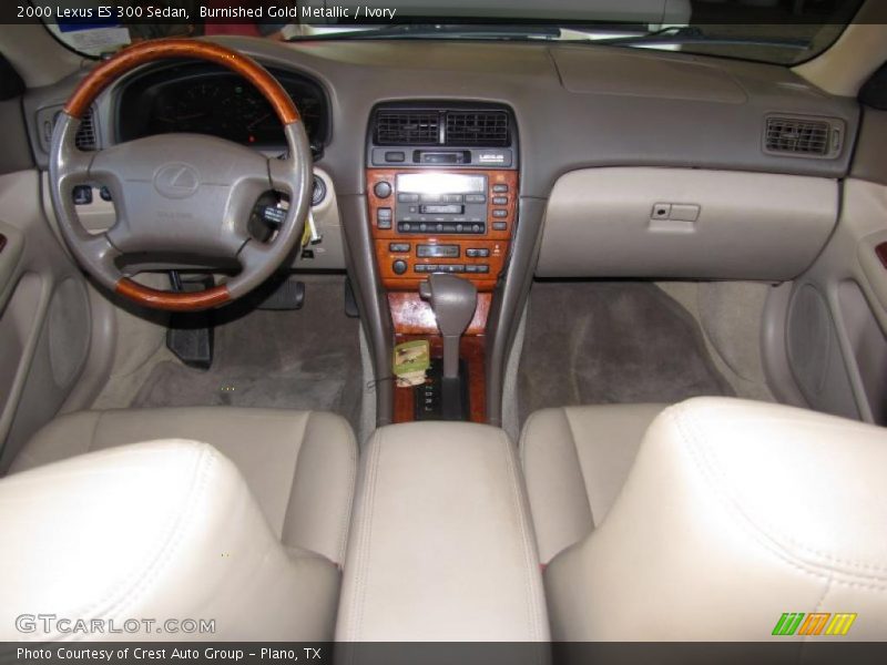 Burnished Gold Metallic / Ivory 2000 Lexus ES 300 Sedan