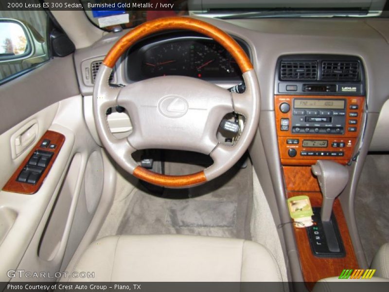 Burnished Gold Metallic / Ivory 2000 Lexus ES 300 Sedan