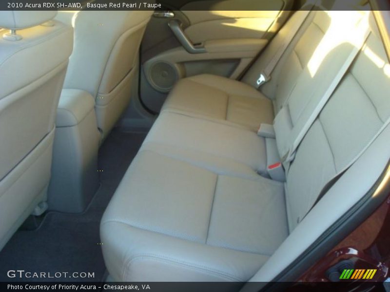 Basque Red Pearl / Taupe 2010 Acura RDX SH-AWD