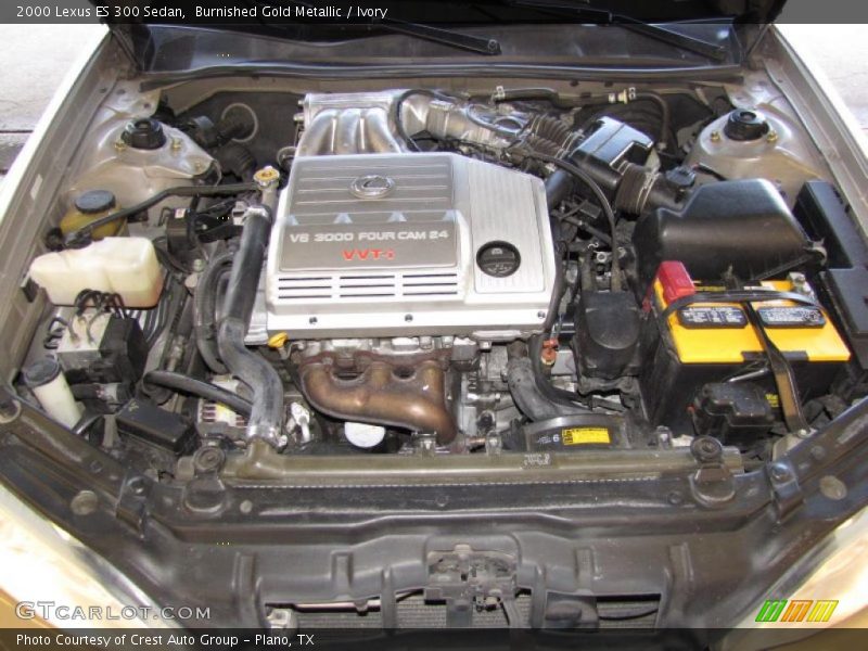 Burnished Gold Metallic / Ivory 2000 Lexus ES 300 Sedan