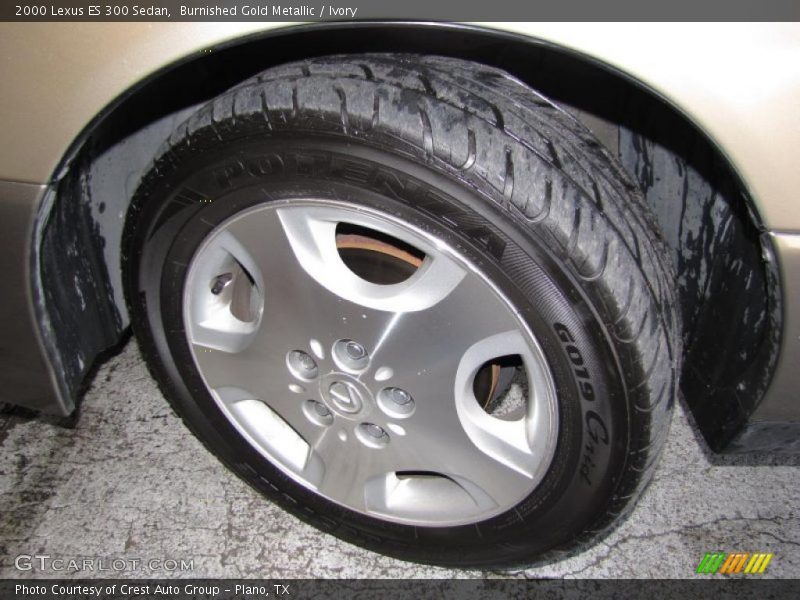 Burnished Gold Metallic / Ivory 2000 Lexus ES 300 Sedan