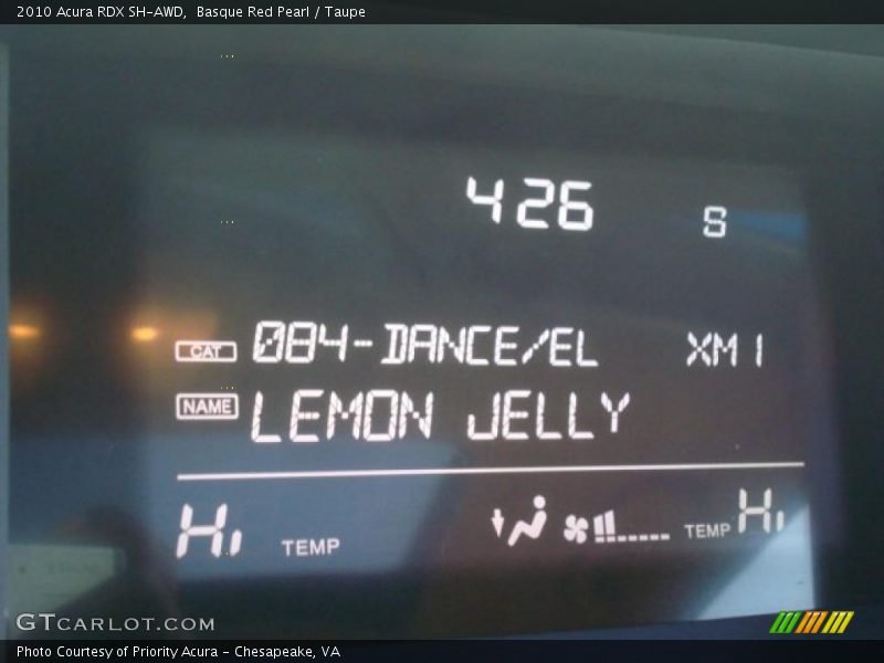 Basque Red Pearl / Taupe 2010 Acura RDX SH-AWD