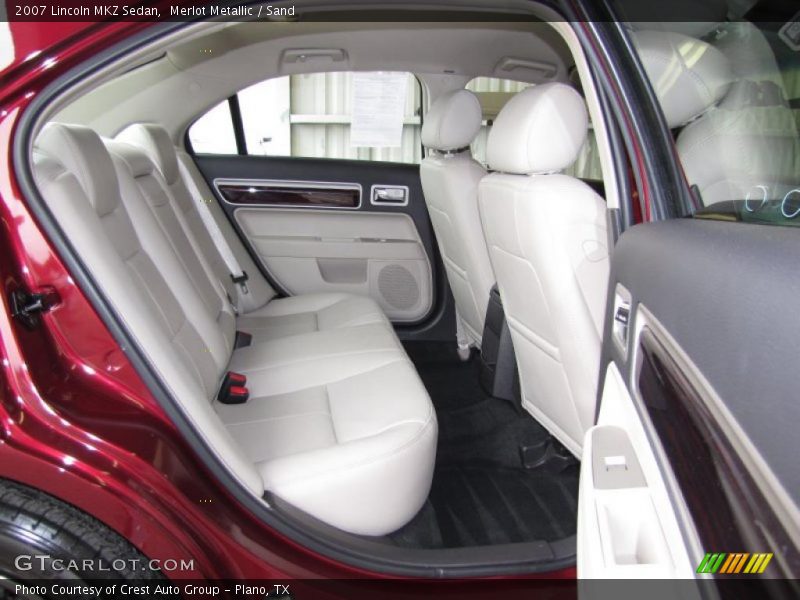 Merlot Metallic / Sand 2007 Lincoln MKZ Sedan