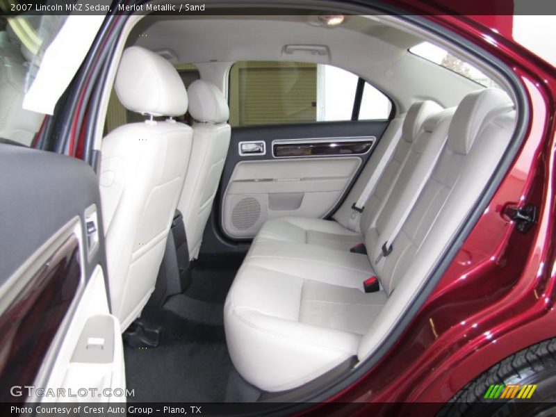 Merlot Metallic / Sand 2007 Lincoln MKZ Sedan