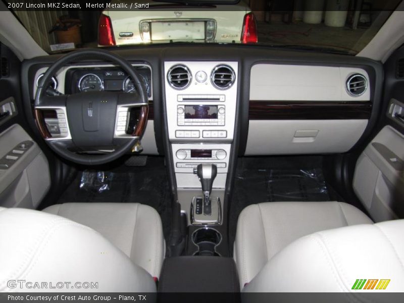 Merlot Metallic / Sand 2007 Lincoln MKZ Sedan
