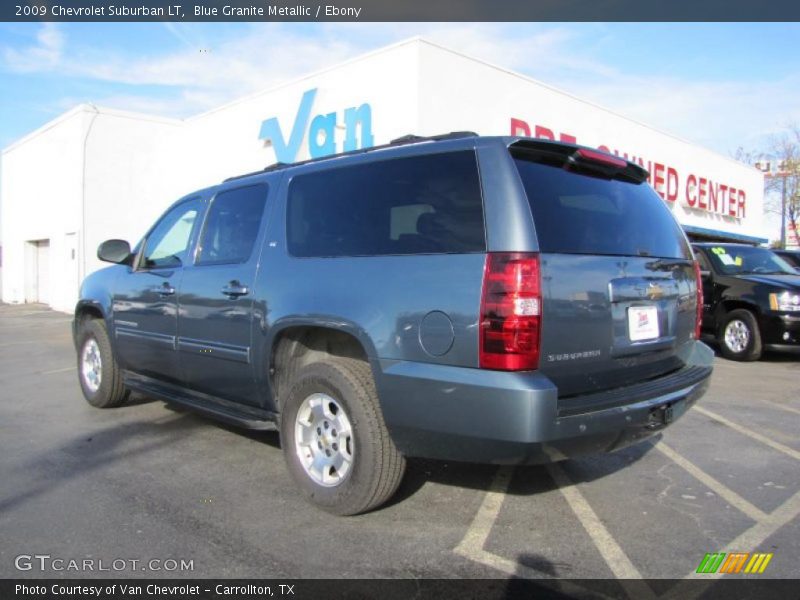 Blue Granite Metallic / Ebony 2009 Chevrolet Suburban LT
