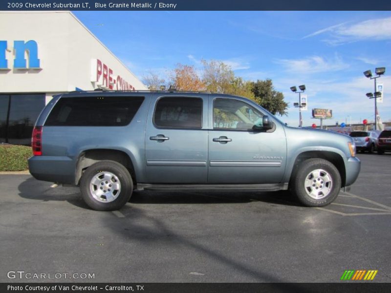 Blue Granite Metallic / Ebony 2009 Chevrolet Suburban LT