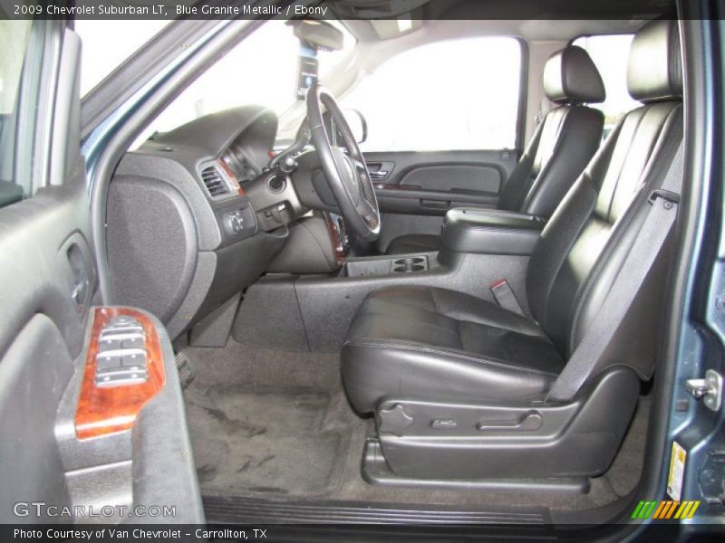 Blue Granite Metallic / Ebony 2009 Chevrolet Suburban LT