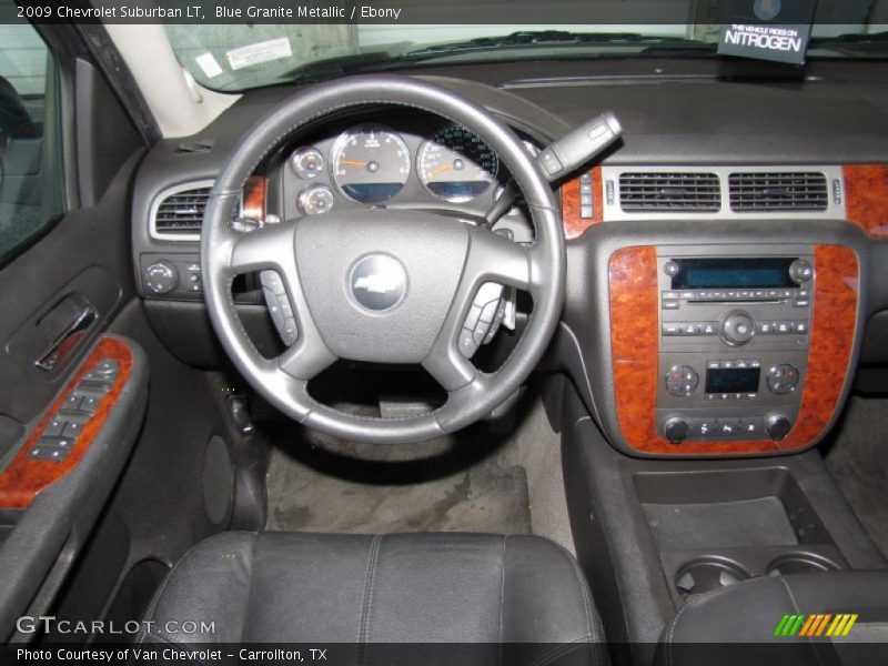 Blue Granite Metallic / Ebony 2009 Chevrolet Suburban LT
