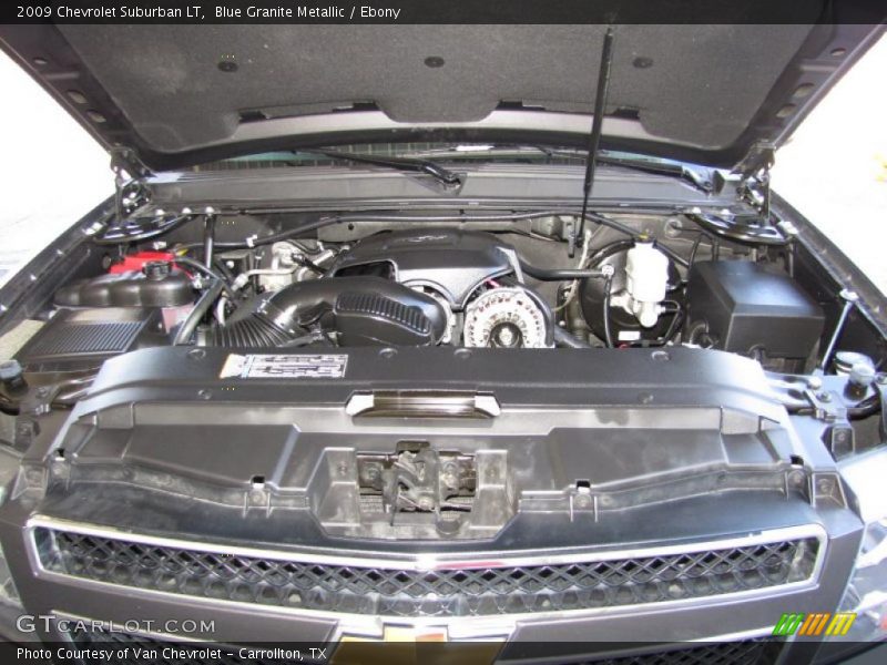 Blue Granite Metallic / Ebony 2009 Chevrolet Suburban LT