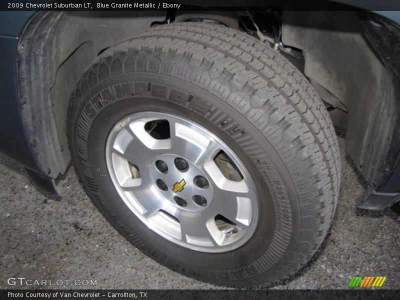 Blue Granite Metallic / Ebony 2009 Chevrolet Suburban LT