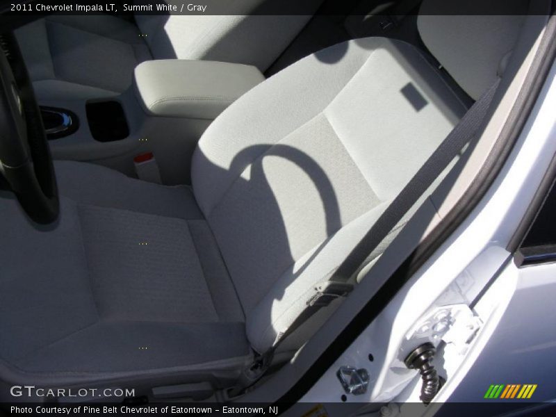 Summit White / Gray 2011 Chevrolet Impala LT