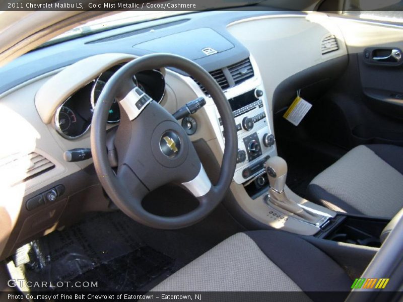 Gold Mist Metallic / Cocoa/Cashmere 2011 Chevrolet Malibu LS