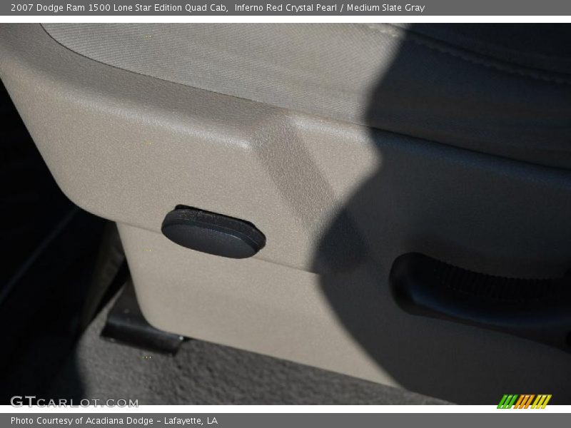 Inferno Red Crystal Pearl / Medium Slate Gray 2007 Dodge Ram 1500 Lone Star Edition Quad Cab
