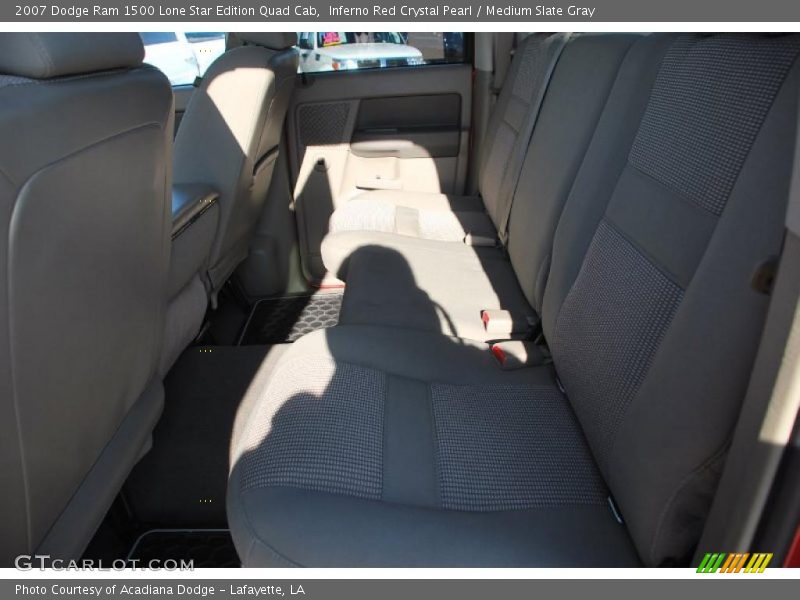 Inferno Red Crystal Pearl / Medium Slate Gray 2007 Dodge Ram 1500 Lone Star Edition Quad Cab