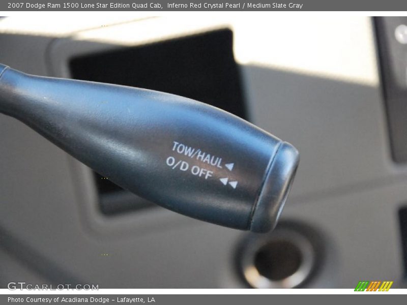 Inferno Red Crystal Pearl / Medium Slate Gray 2007 Dodge Ram 1500 Lone Star Edition Quad Cab