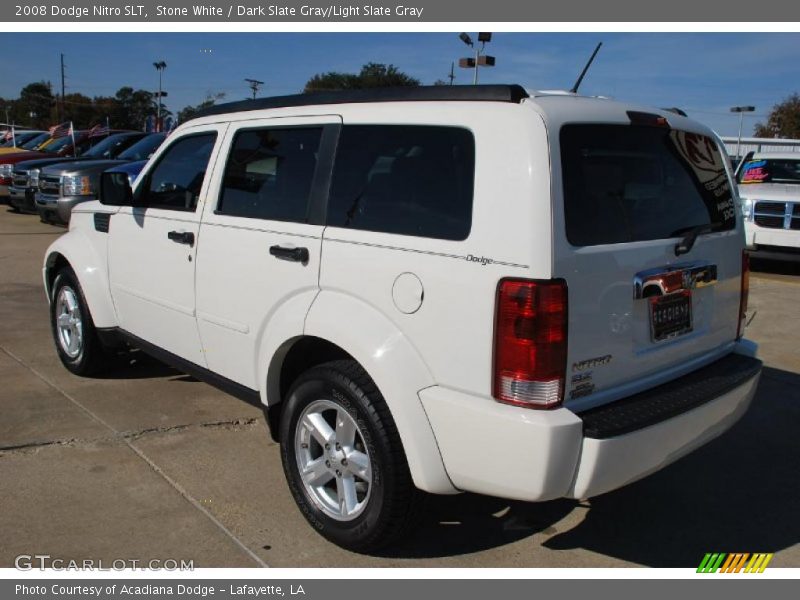 Stone White / Dark Slate Gray/Light Slate Gray 2008 Dodge Nitro SLT