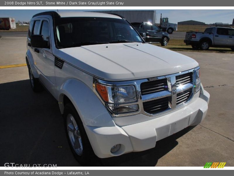 Stone White / Dark Slate Gray/Light Slate Gray 2008 Dodge Nitro SLT