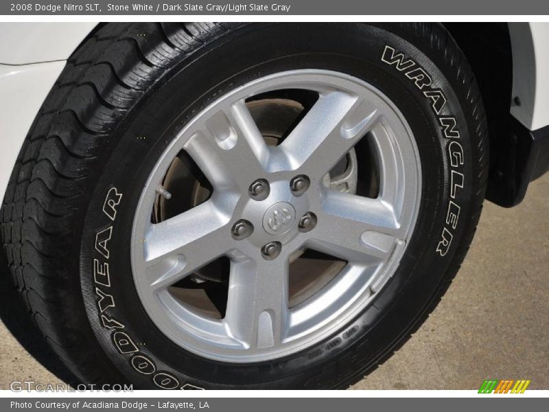 Stone White / Dark Slate Gray/Light Slate Gray 2008 Dodge Nitro SLT