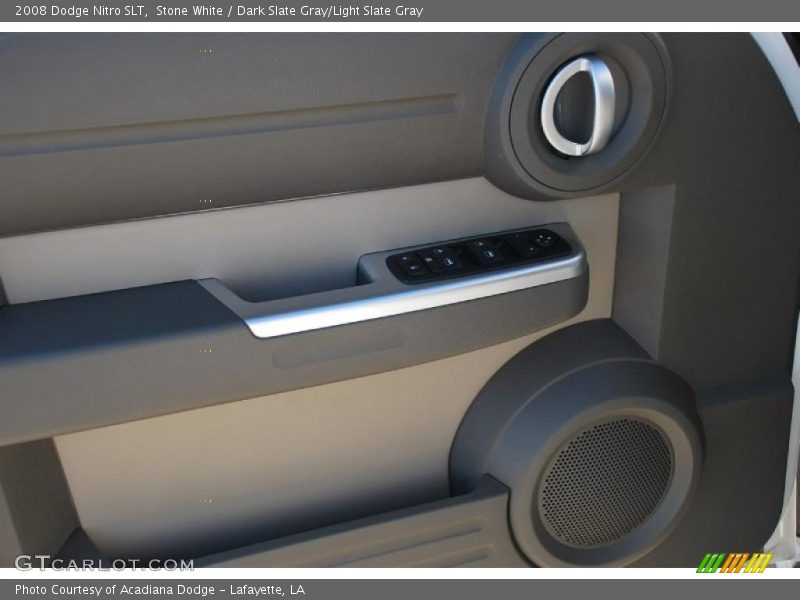 Stone White / Dark Slate Gray/Light Slate Gray 2008 Dodge Nitro SLT