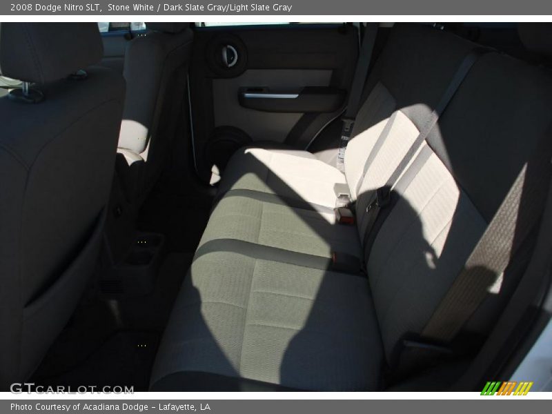 Stone White / Dark Slate Gray/Light Slate Gray 2008 Dodge Nitro SLT