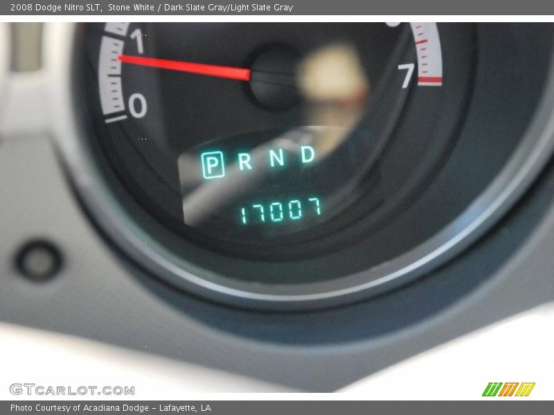 Stone White / Dark Slate Gray/Light Slate Gray 2008 Dodge Nitro SLT