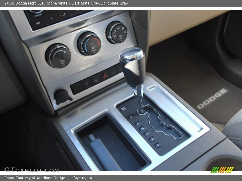 Stone White / Dark Slate Gray/Light Slate Gray 2008 Dodge Nitro SLT