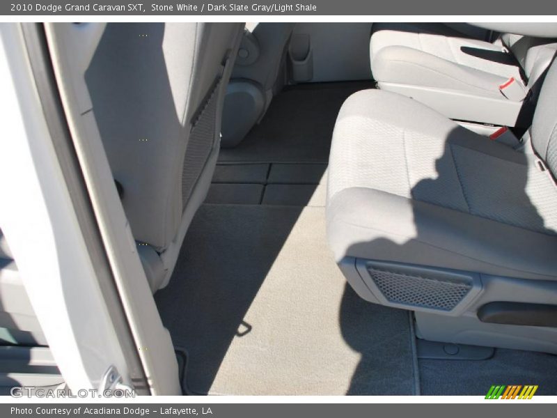 Stone White / Dark Slate Gray/Light Shale 2010 Dodge Grand Caravan SXT