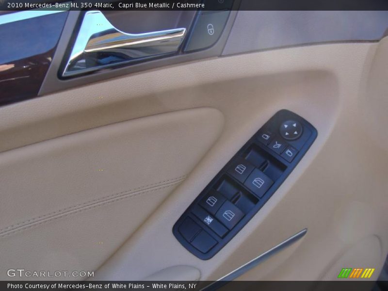 Capri Blue Metallic / Cashmere 2010 Mercedes-Benz ML 350 4Matic