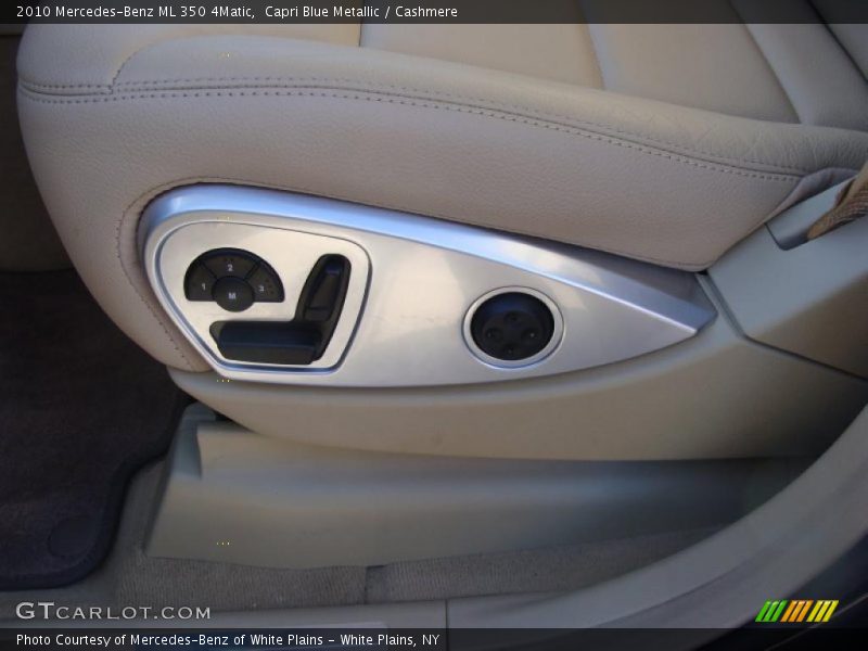 Capri Blue Metallic / Cashmere 2010 Mercedes-Benz ML 350 4Matic