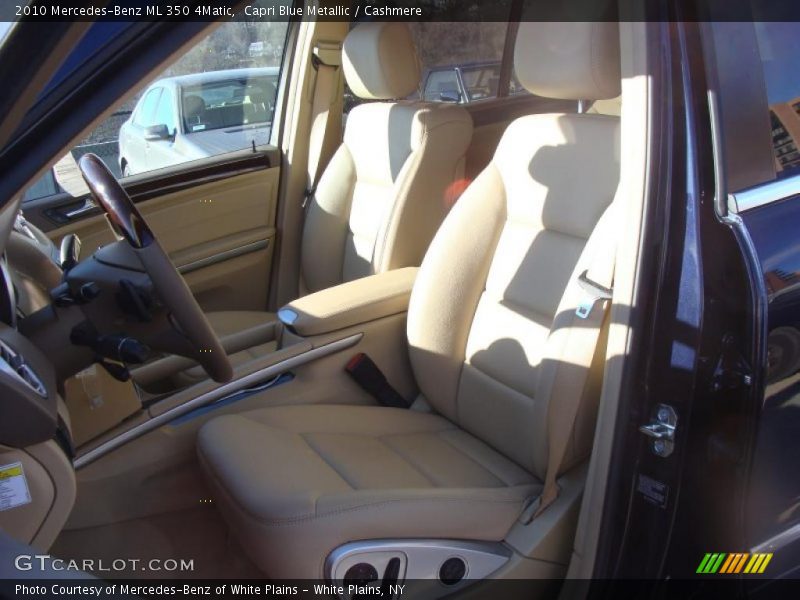 Capri Blue Metallic / Cashmere 2010 Mercedes-Benz ML 350 4Matic