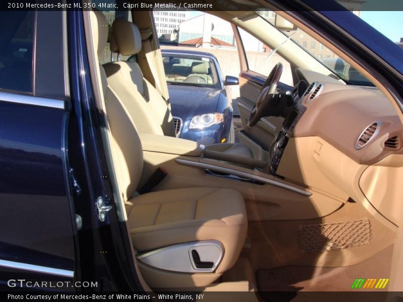 Capri Blue Metallic / Cashmere 2010 Mercedes-Benz ML 350 4Matic