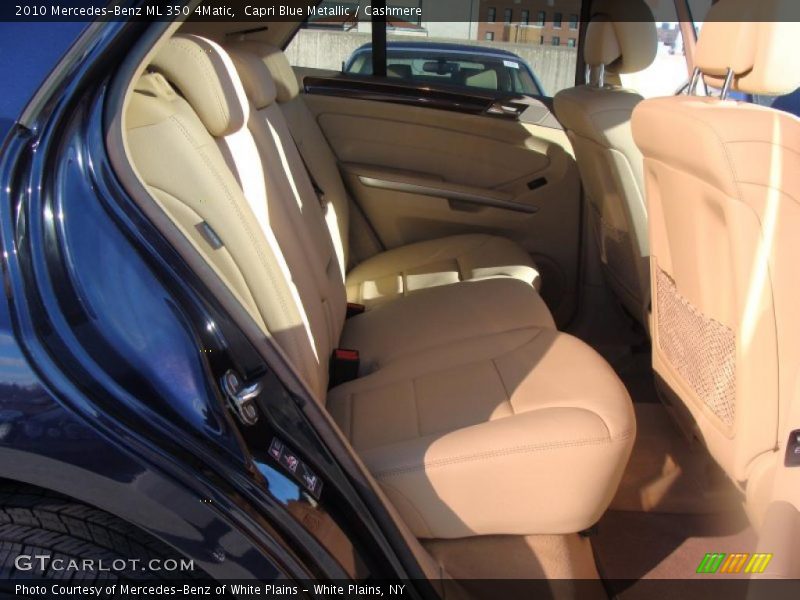 Capri Blue Metallic / Cashmere 2010 Mercedes-Benz ML 350 4Matic
