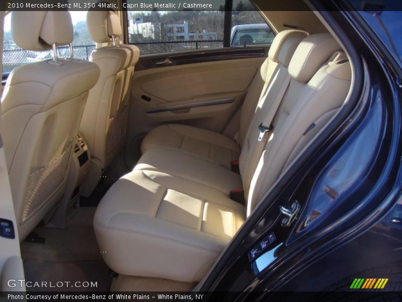Capri Blue Metallic / Cashmere 2010 Mercedes-Benz ML 350 4Matic