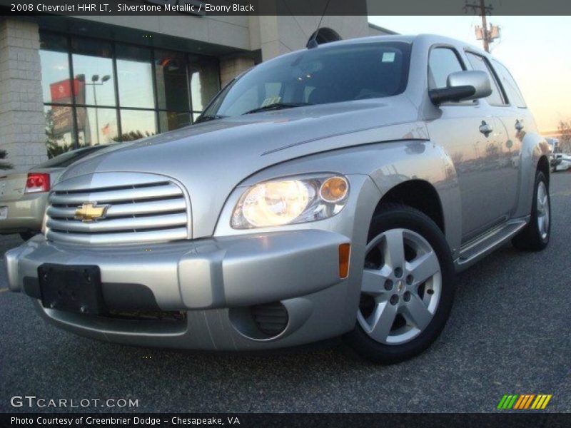 Silverstone Metallic / Ebony Black 2008 Chevrolet HHR LT