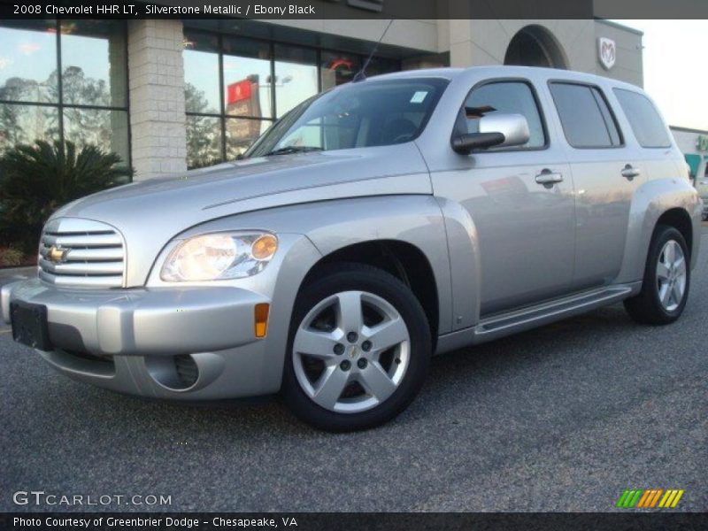 Silverstone Metallic / Ebony Black 2008 Chevrolet HHR LT