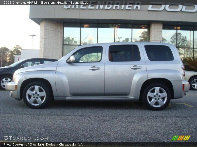 Silverstone Metallic / Ebony Black 2008 Chevrolet HHR LT