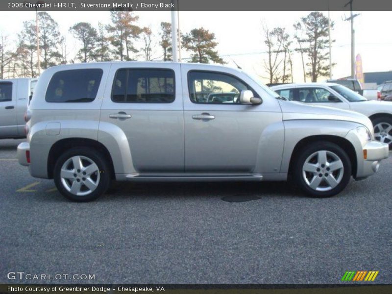 Silverstone Metallic / Ebony Black 2008 Chevrolet HHR LT