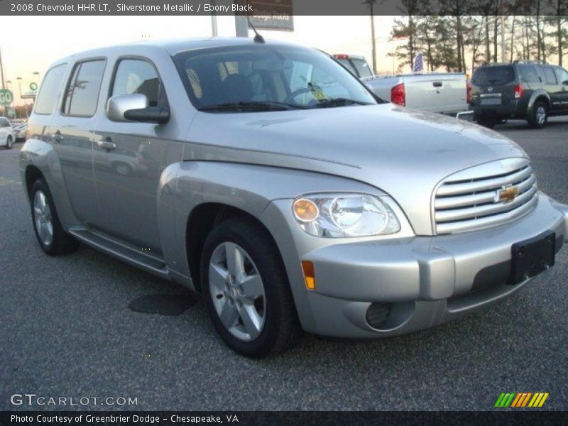 Silverstone Metallic / Ebony Black 2008 Chevrolet HHR LT