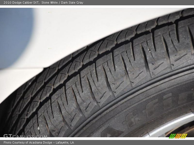 Stone White / Dark Slate Gray 2010 Dodge Caliber SXT